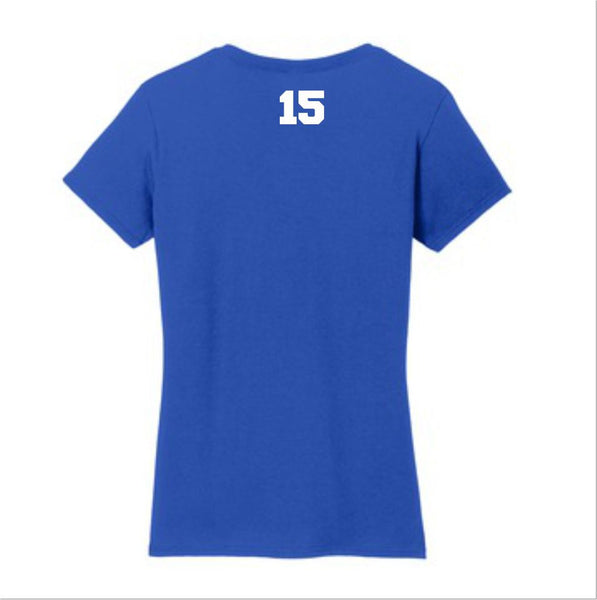 Slammers CO Logo Ladies Short Sleeve Tee- Matte or Glitter