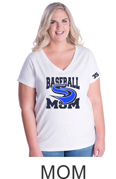 Slammers Curvy Ladies Tee- 3 designs- Matte or Glitter