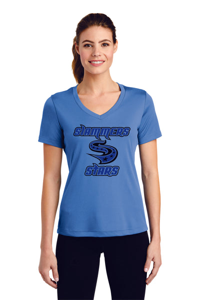 Slammers Stars Wicking Tee- Ladies, Youth, Unisex Sizes