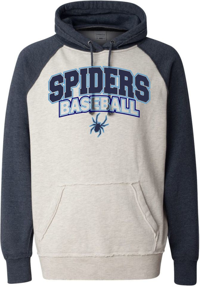 Spiders Vintage Heathered Hoodie