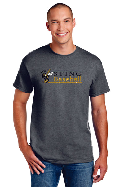 Sting Lines Tee- matte or glitter- 4 colors