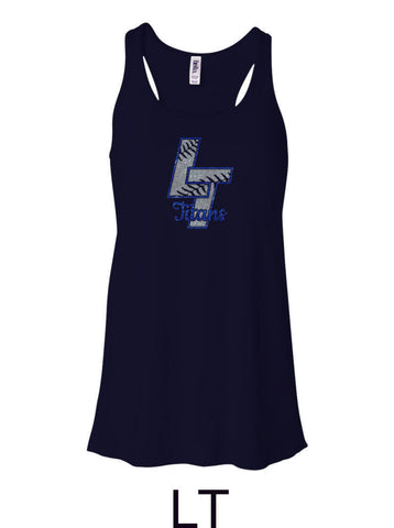 Legend Baseball Flowy Tanks- Glitter- 3 designs