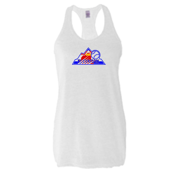 Elevation Baseball Racerback Tank