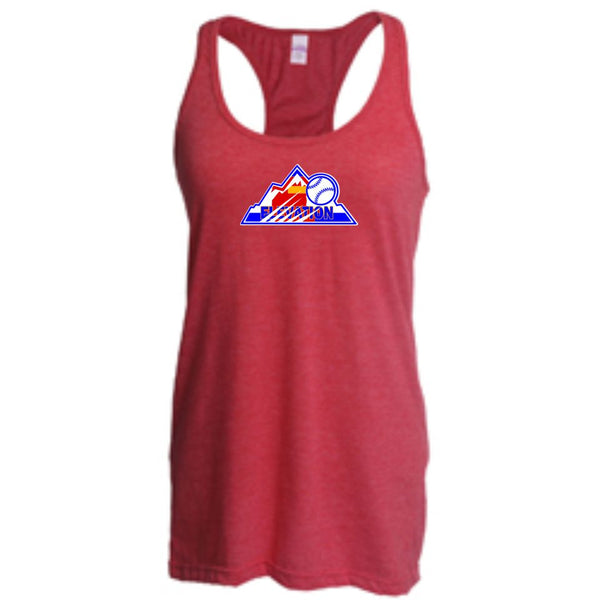 Elevation Baseball Racerback Tank