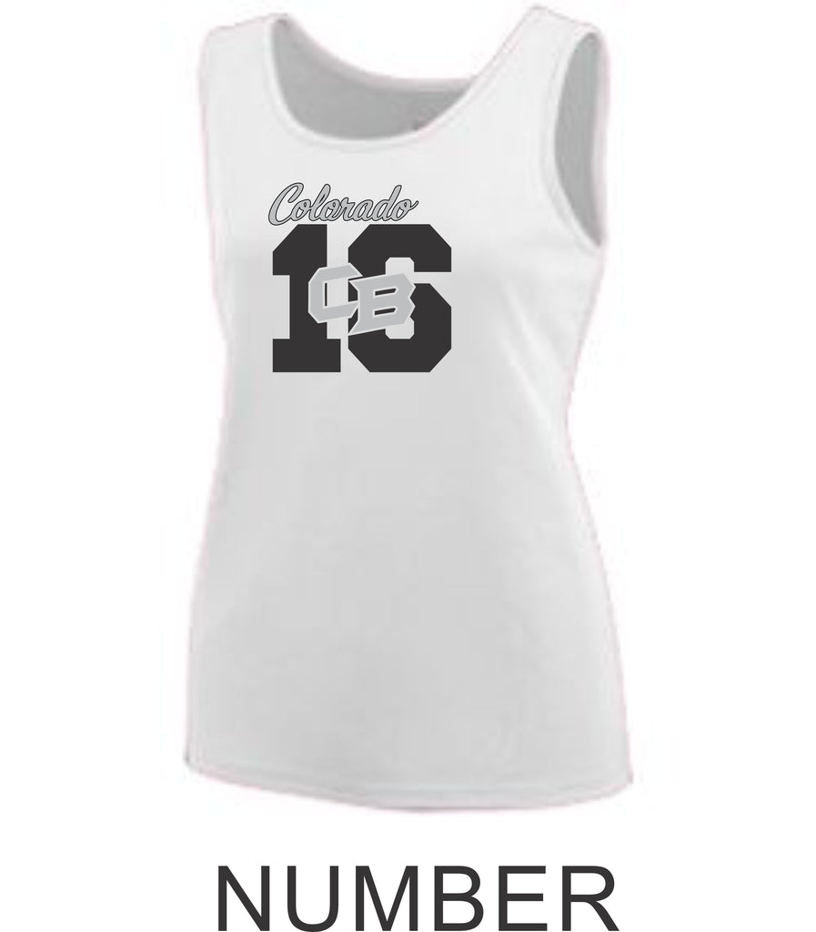 CO Baseball Ladies and Girls Training Tank- 7 designs