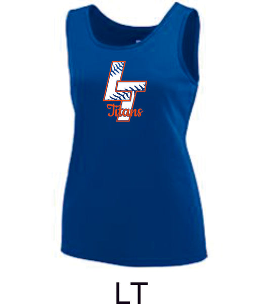 Legend Baseball Training Tank- Girls or Ladies- Matte or Glitter