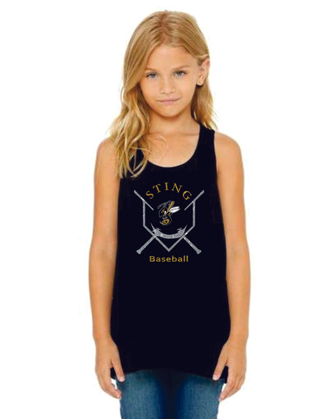 Sting  Ladies and Girls Tank- 3 designs- matte or glitter