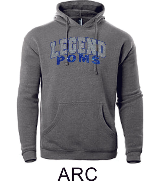 LT Poms Unisex Hoodie - 2 Designs - Matte or Glitter