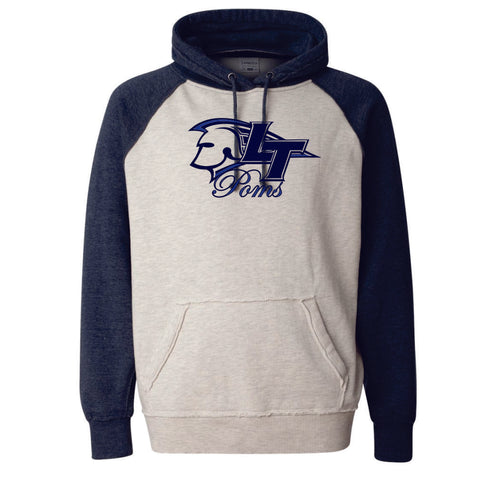 LT Poms Vintage Heathered Hoodie