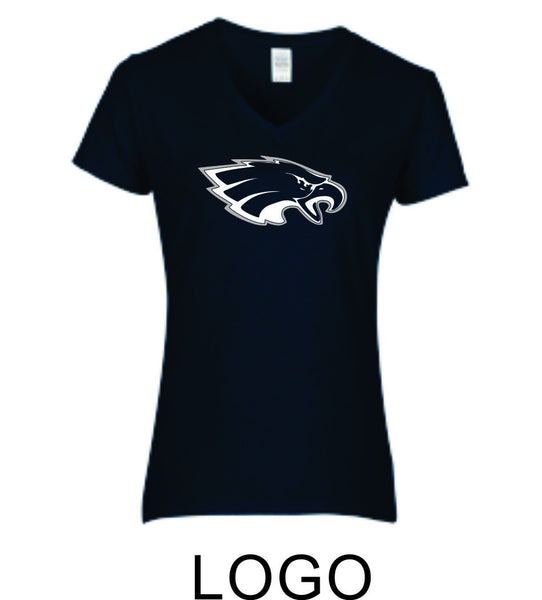 Sierra Ladies Short Sleeve Tee- 4 Designs- Matte or Glitter