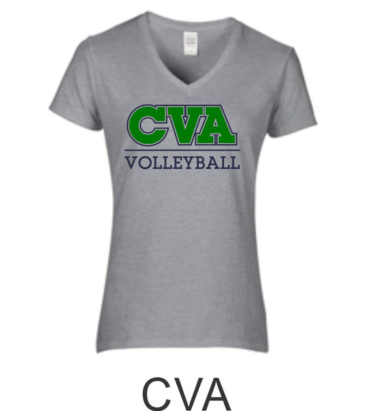 CVA Ladies Short Sleeve Tee in 5 Designs- Matte or Glitter