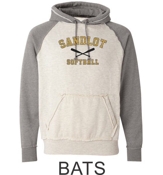 Sandlot Vintage Heathered Hoodie- 2 designs