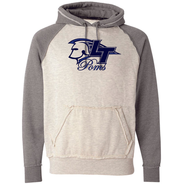 LT Poms Vintage Heathered Hoodie