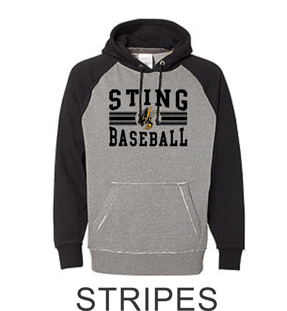 Sting Vintage Heathered Hoodie- 2 designs