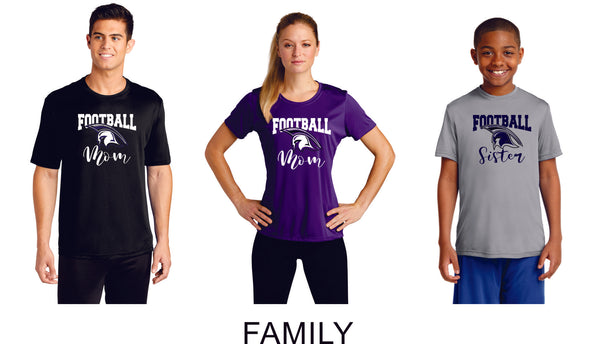 Spartans Wicking Tee- Youth, Ladies, Unisex sizes- 7 Designs