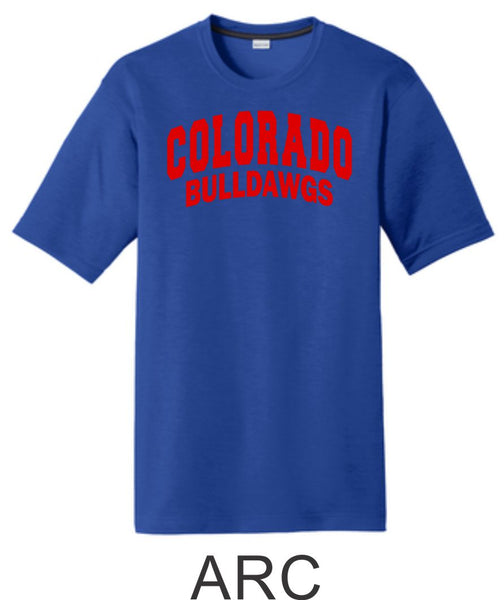 Bulldawgs Unisex Wicking Tee - 2 designs