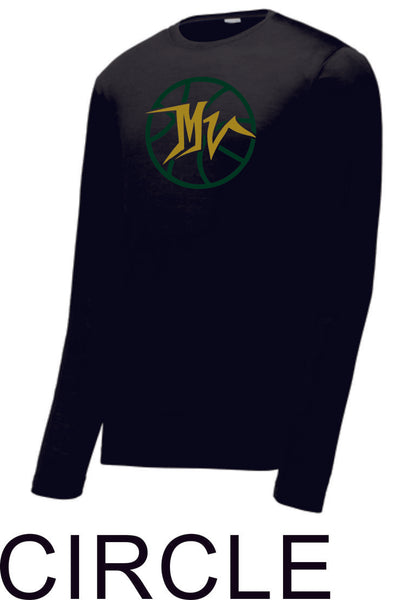 MVHS Basketball Sport Tek Unisex Wicking Long Sleeve Tee