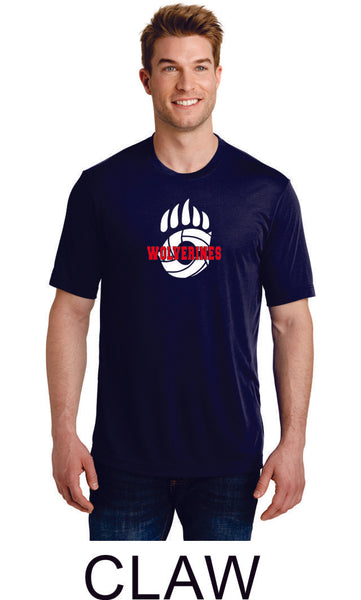 Chap Volleyball Sport-Tek Unisex Wicking Tee -4 designs
