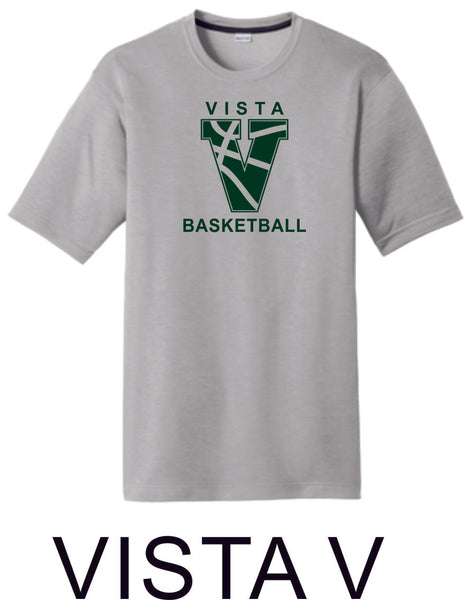 MVHS Basketball Sport Tek Wicking Tee- 3 designs