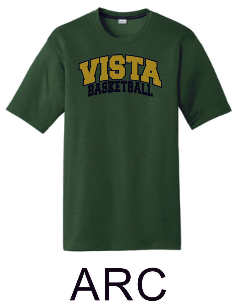 MVHS Basketball Sport Tek Wicking Tee- 3 designs