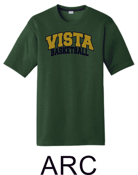 MVHS Basketball Sport Tek Wicking Tee- 3 designs
