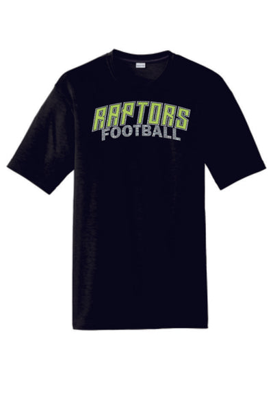 Raptors Sport-Tek Unisex Tee - 4 Sports- Matte or Glitter