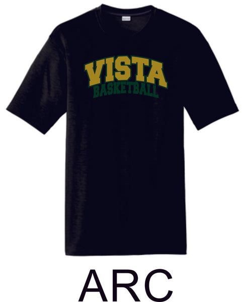 MVHS Basketball Sport Tek Wicking Tee- 3 designs