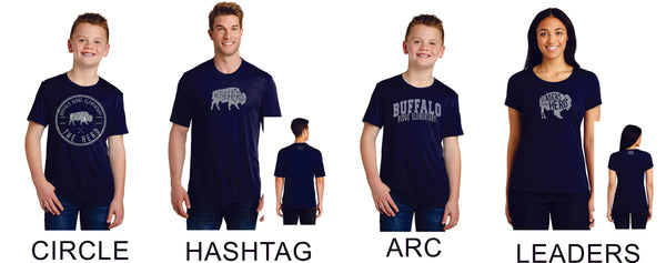 BRE Wicking Tee- Youth, Ladies, Unisex sizes- 4 Designs