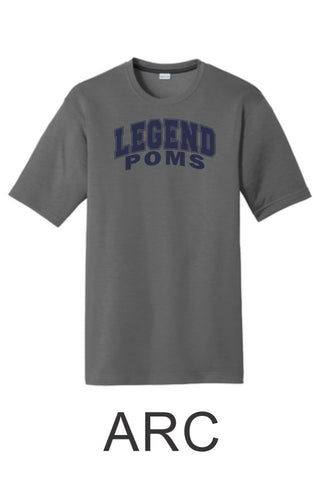 LT Poms Sport-Tek Unisex Wicking Tee -2 designs