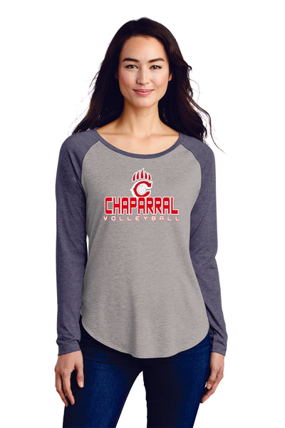 Chap Volleyball Long Sleeve Wicking Raglan- Ladies or Unisex