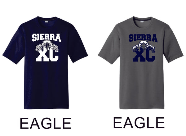 Sierra XCOUNTRY Sport-Tek Unisex Wicking Tee -4 designs