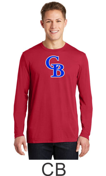 Bulldawgs Wicking Long Sleeve Tee- 2 designs- Matte or Glitter