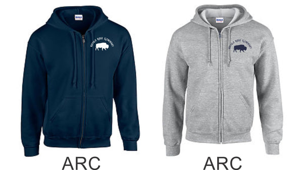 PLE Zip Up Hoodie- 2 designs- Matte or Glitter