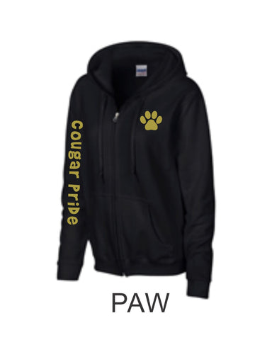 CME Zip Up Hoodie-2 Designs- Matte or Glitter