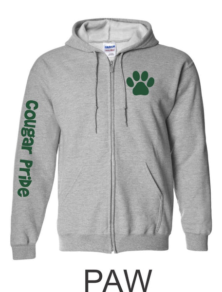 CME Zip Up Hoodie-2 Designs- Matte or Glitter