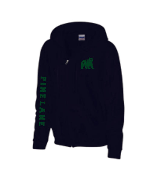 PLE Zip Up Hoodie- 2 designs- Matte or Glitter