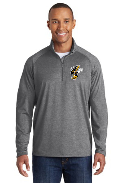 Sting Unisex Sport Wick 1/2 Zip Pullover