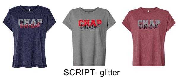 Chap Basetball Vintage Tee - Ladies, Men's, Youth