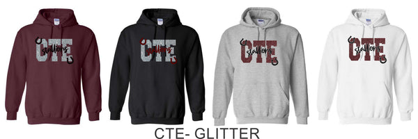 CTE Basic Hoodie -5 Designs