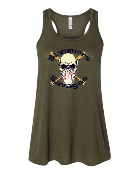 Savages Flowy Tank- Ladies and Youth Sizes