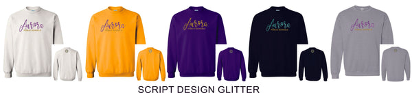 APS Crewneck Sweatshirt- matte or glitter