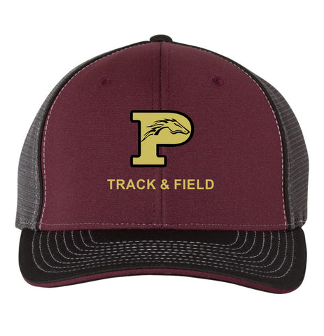 Pondo FAN Track & Field Richardson Fitted Sportsmesh Hat - Matte or Gitter