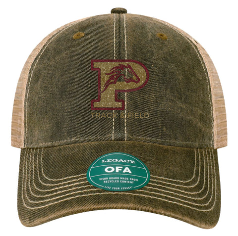 Pondo FAN Track & Field Glitter Trucker Hat