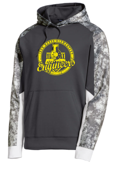 Iron Horse Colorblock Hooded Wicking Sweatshirt- Youth, Unisex Sizes
