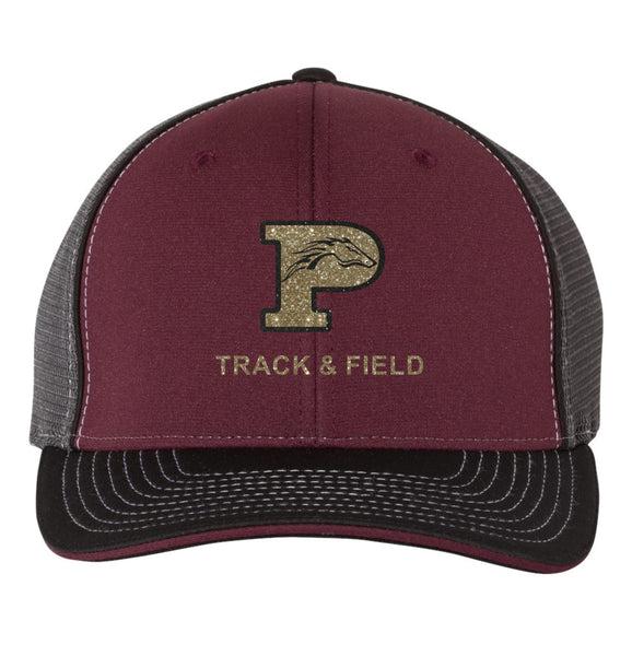 Pondo FAN Track & Field Richardson Fitted Sportsmesh Hat - Matte or Gitter