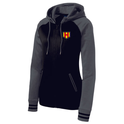 Hitstreak Gold Varsity Fleece Ladies Jacket