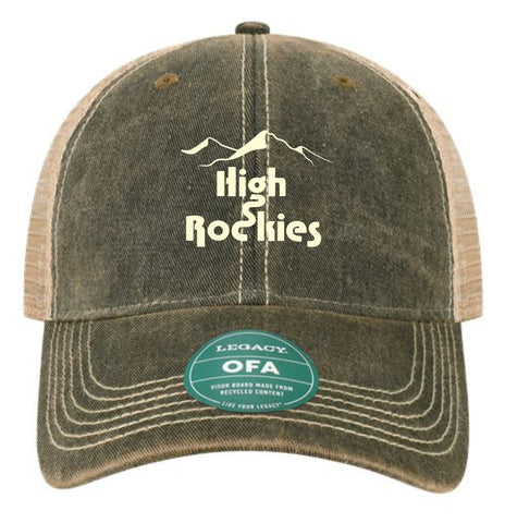 Rockies High Vintage Trucker Hat- 2 Colors
