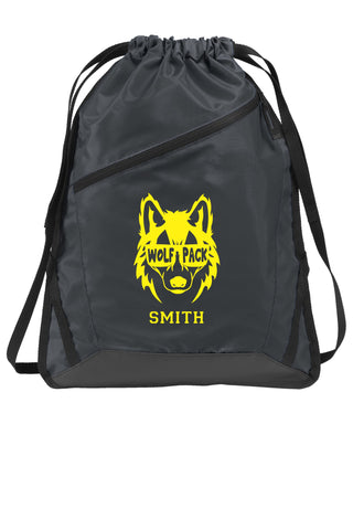 Timber Trail Wolf Pack Drawstring Bag