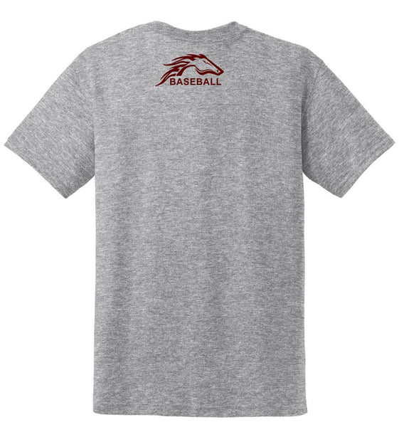 Pondo Baseball Basic ATHLETIC Tee- Matte or Glitter