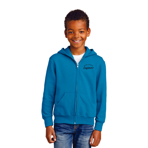 Iron Horse Neon Full Zip Hoodie- youth and adult sizes